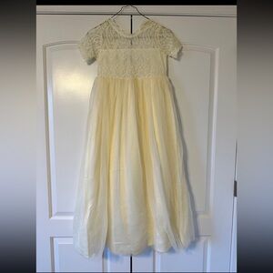 NWT Trish scully ivory gown sz 14